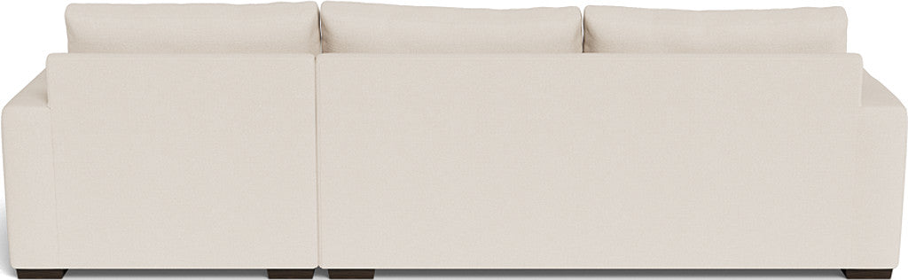 Mesa 123" Right Chaise Sectional - Merit Snow