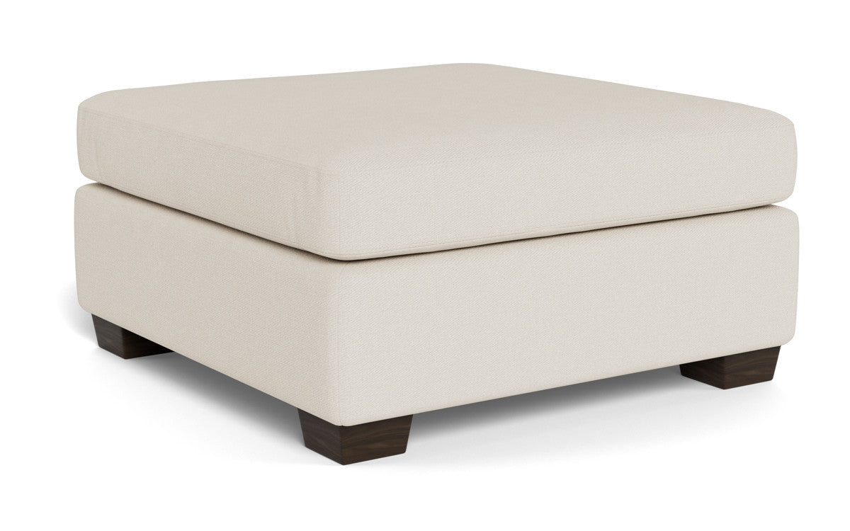 Mesa Storage Cocktail Ottoman - Merit Snow