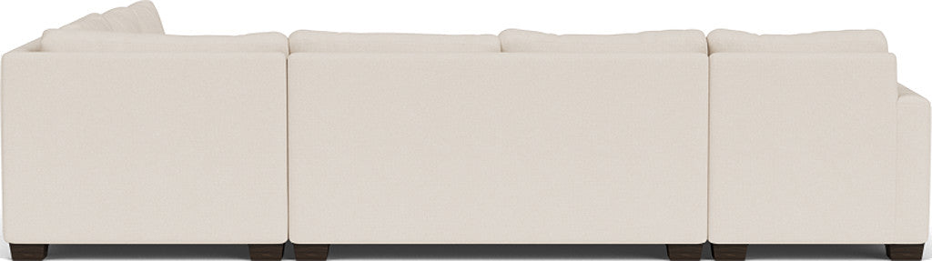 Track 141" Corner Sectionals W. Full Sleeper & Left Chaise - Merit Snow