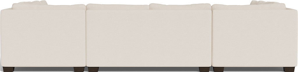 Track 141" Corner Sofa U Sectional - Merit Snow