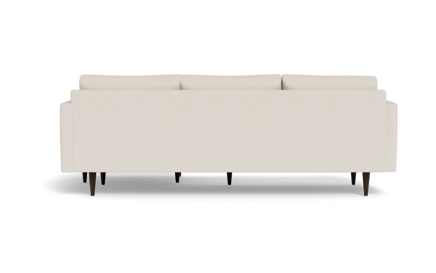 Wallace 98" Untufted Reversible Chaise Sofa - Merit Snow