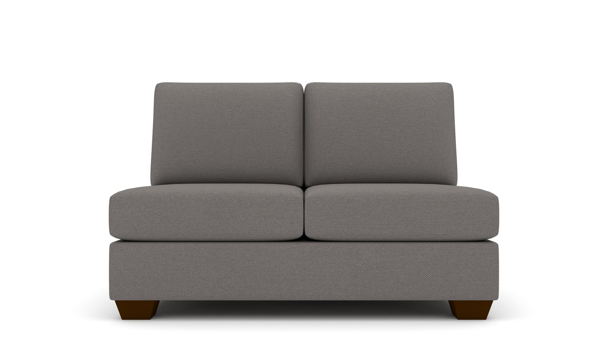 Manor Armless Loveseat - Nepal Clay