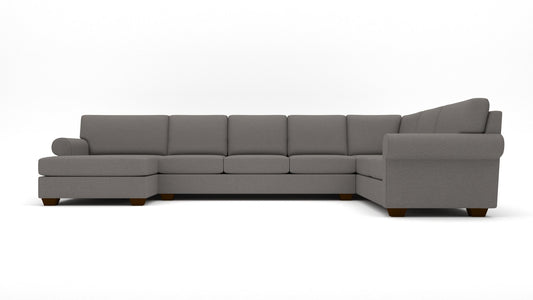 Manor 172" Large Corner Sectional With Laf Chaise - Peyton Slate