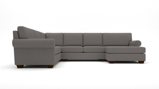 Manor 143" Medium Corner Sectional With Raf Chaise - Peyton Slate
