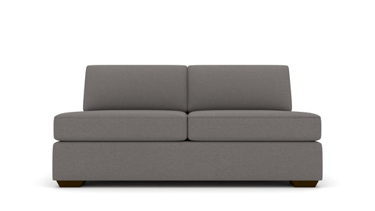 Mas Mesa Deep Armless Loveseat - Peyton Slate