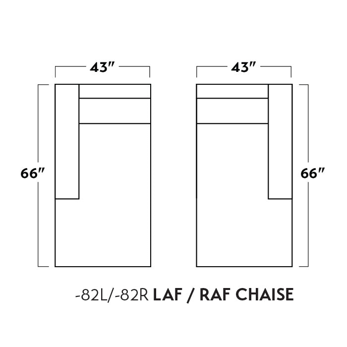 Mas Mesa Deep Raf Chaise - Peyton Slate