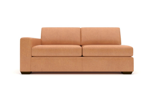 Mas Mesa Deep Leather Laf Condo Sofa -