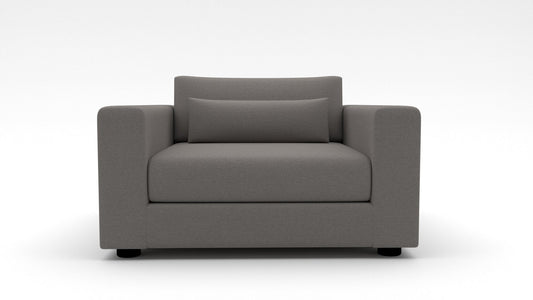 Menchaca 52" Arm Chair - Peyton Slate