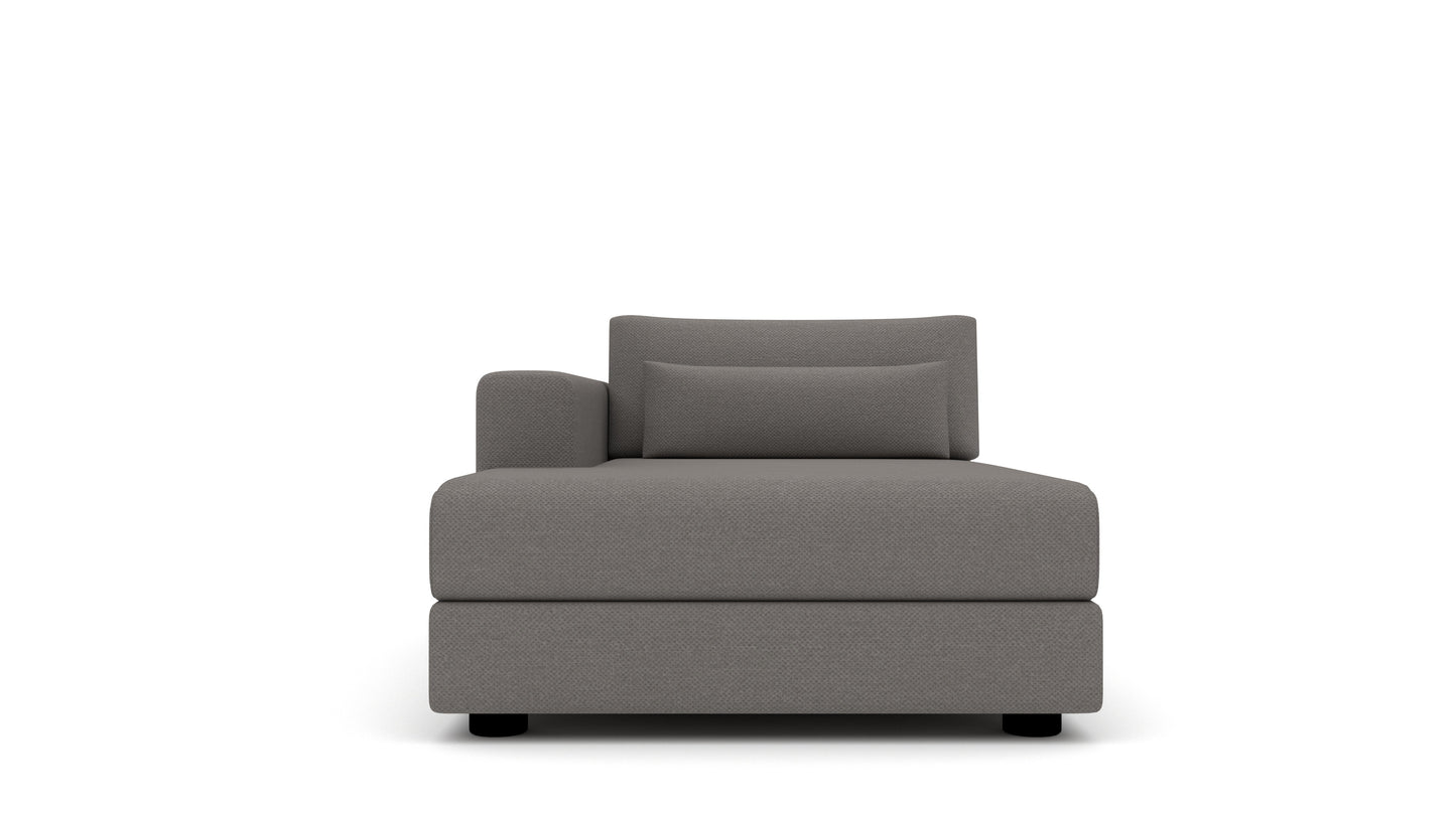Menchaca Laf Chaise - Peyton Slate