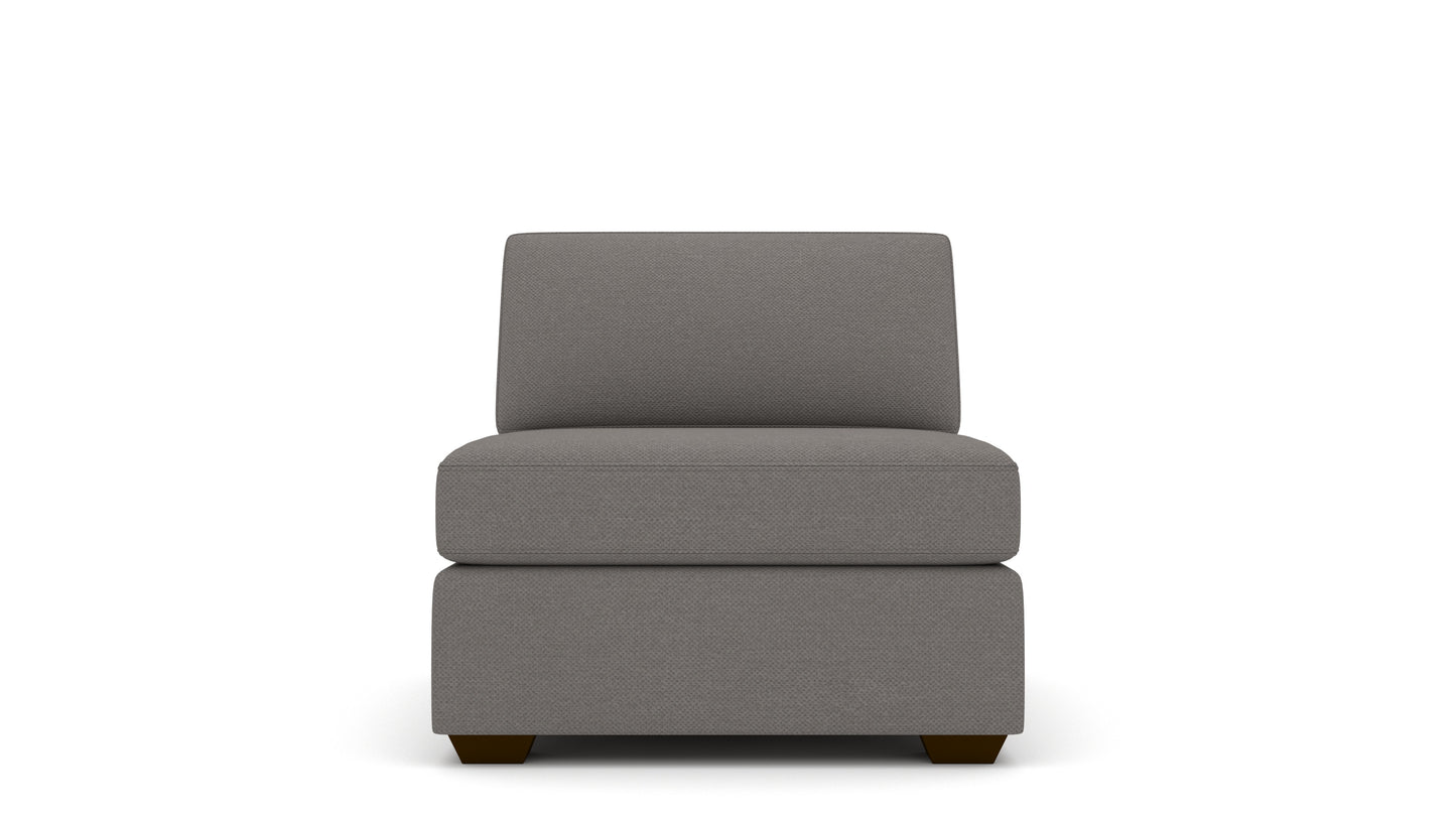 Mesa Armless Chair - Peyton Slate