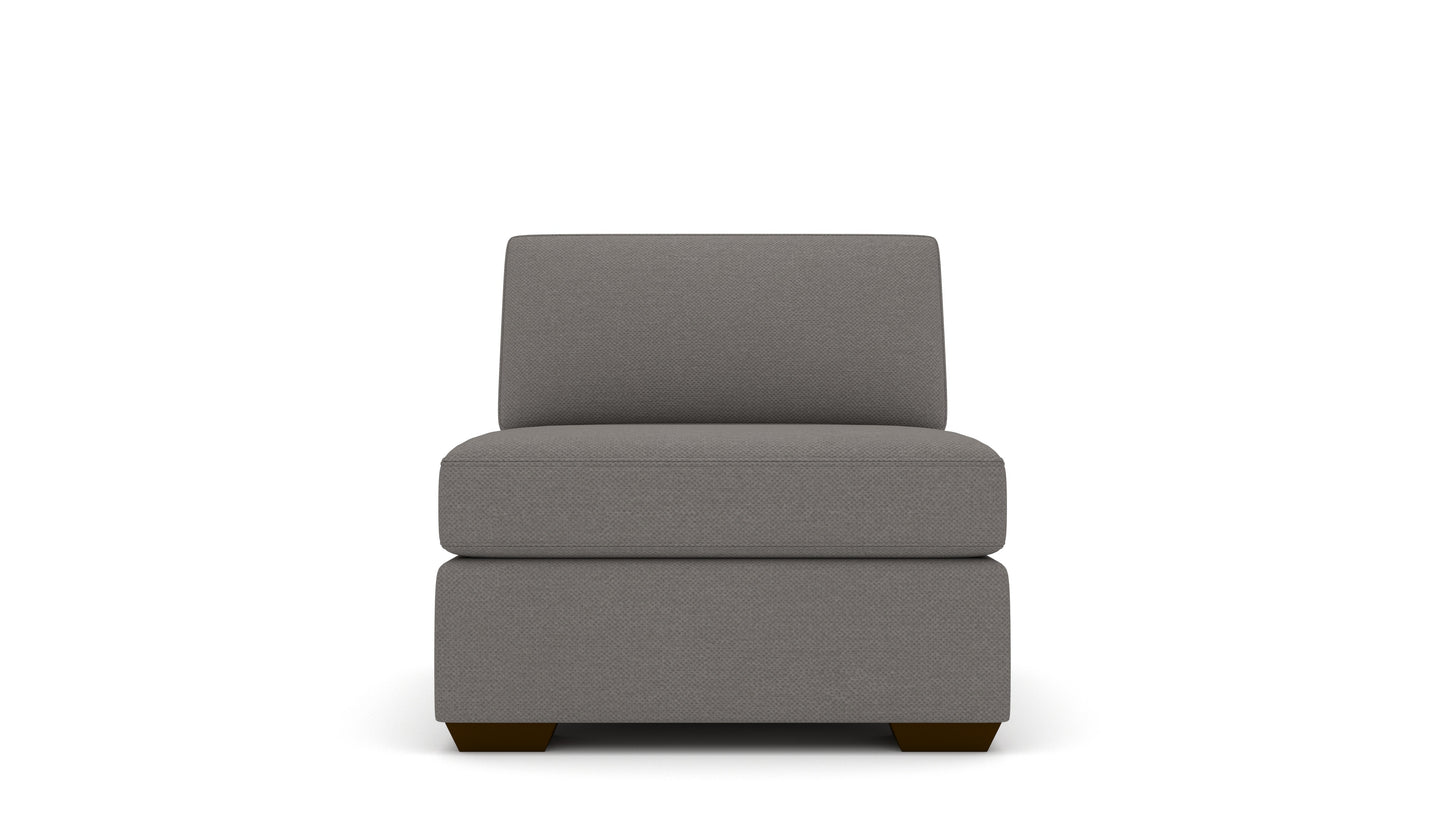 Mesa Armless Chair - Peyton Slate