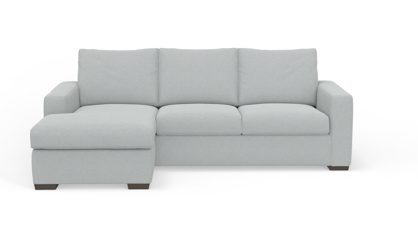 Mesa 101" Reversible Sofa Chaise - Bloke Snow