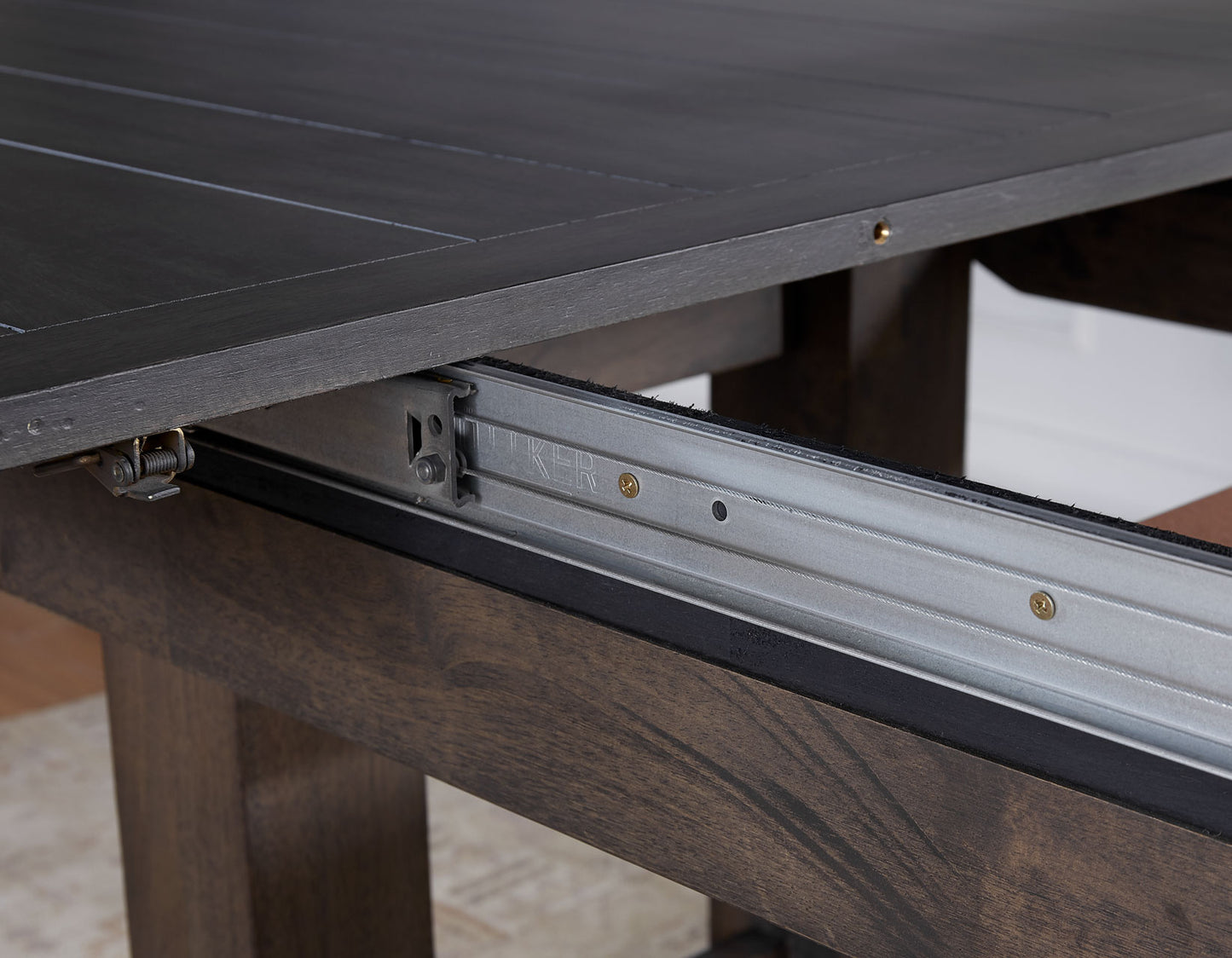 Nara 108" Rectangle Dark Dining Table -