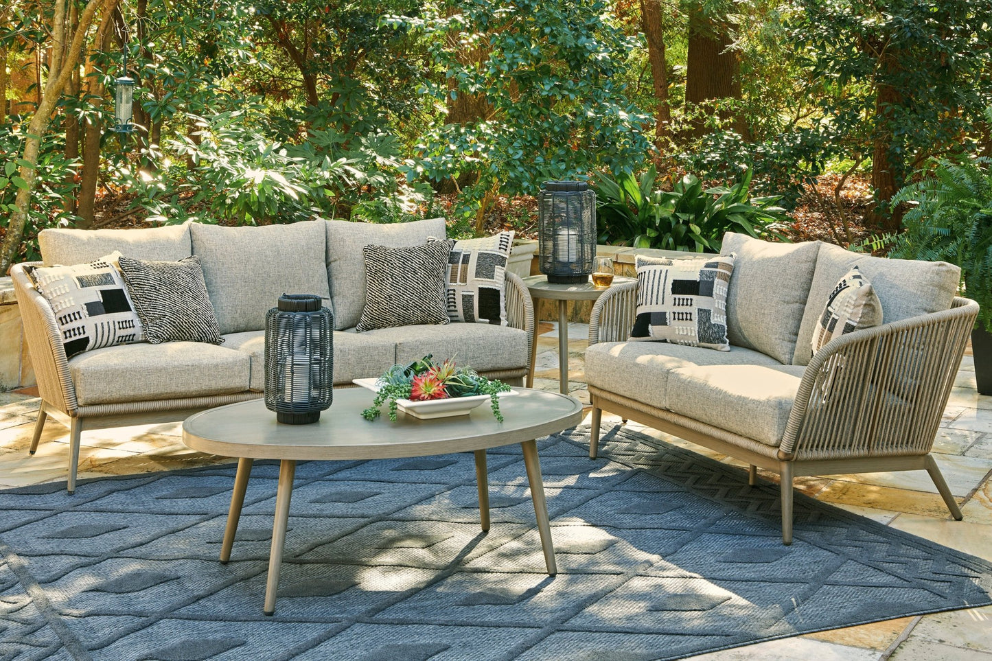 Hidden Valley Outdoor Lounge Arm Chairs (pr) -