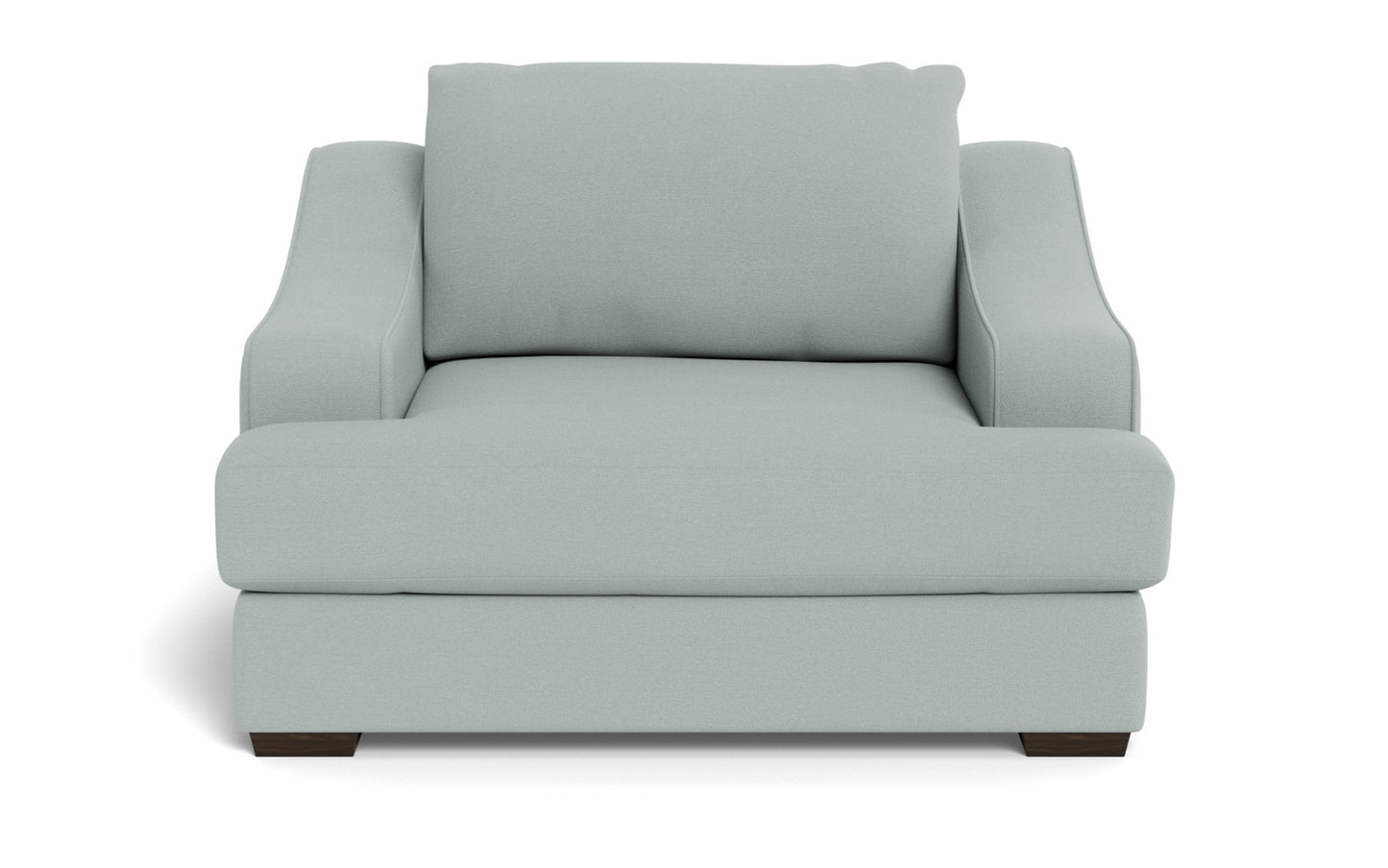 Austonian 56" Arm Chair - Peyton Light Blue