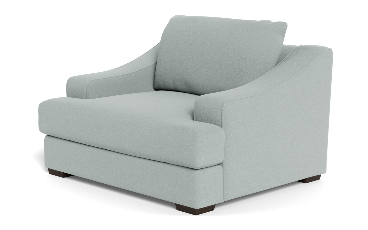 Austonian 56" Arm Chair - Peyton Light Blue