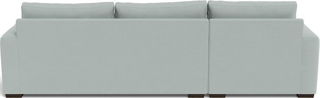 Mesa 123" Left Chaise Sectional - Peyton Light Blue