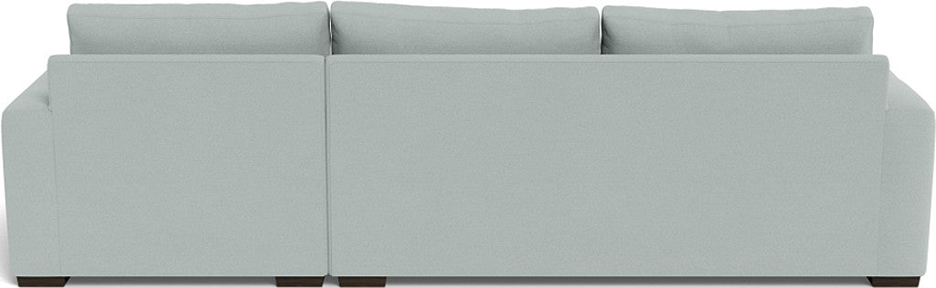 Mesa 123" Right Chaise Sectional - Peyton Light Blue