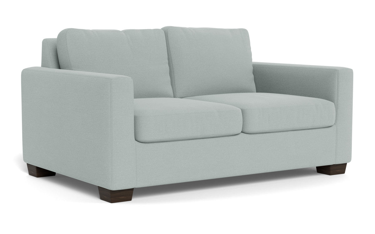 Track 62" Loveseat - Peyton Light Blue