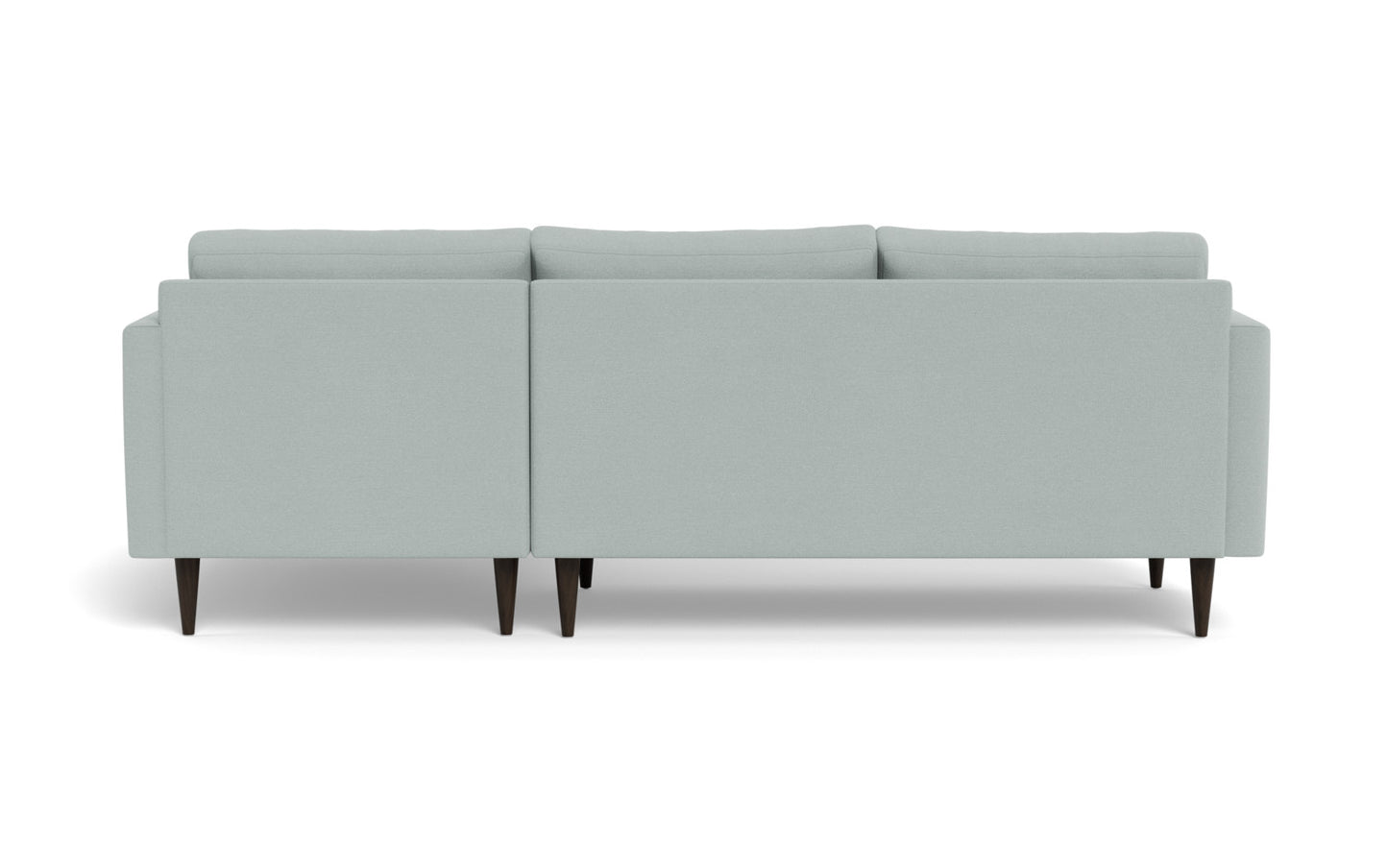 Wallace 98" Untufted Right Chaise Sectional - Nepal Pebble