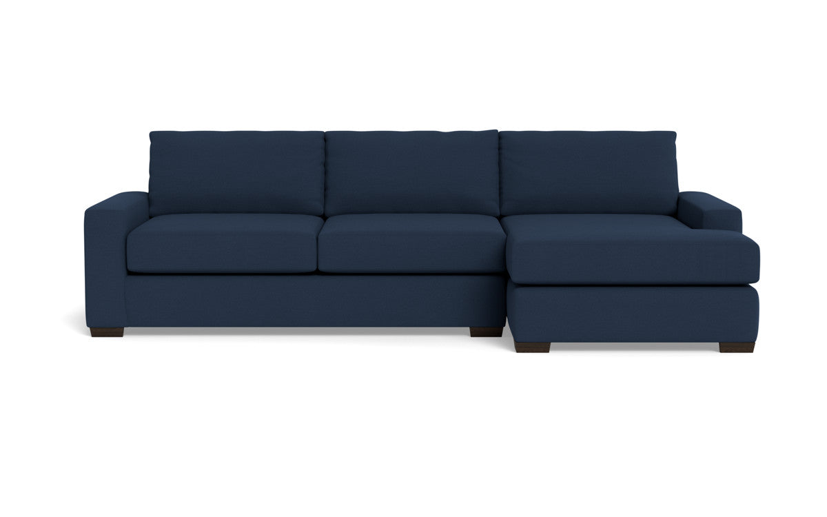 Mas Mesa 123" Deep Right Chaise Sectional - Peyton Navy