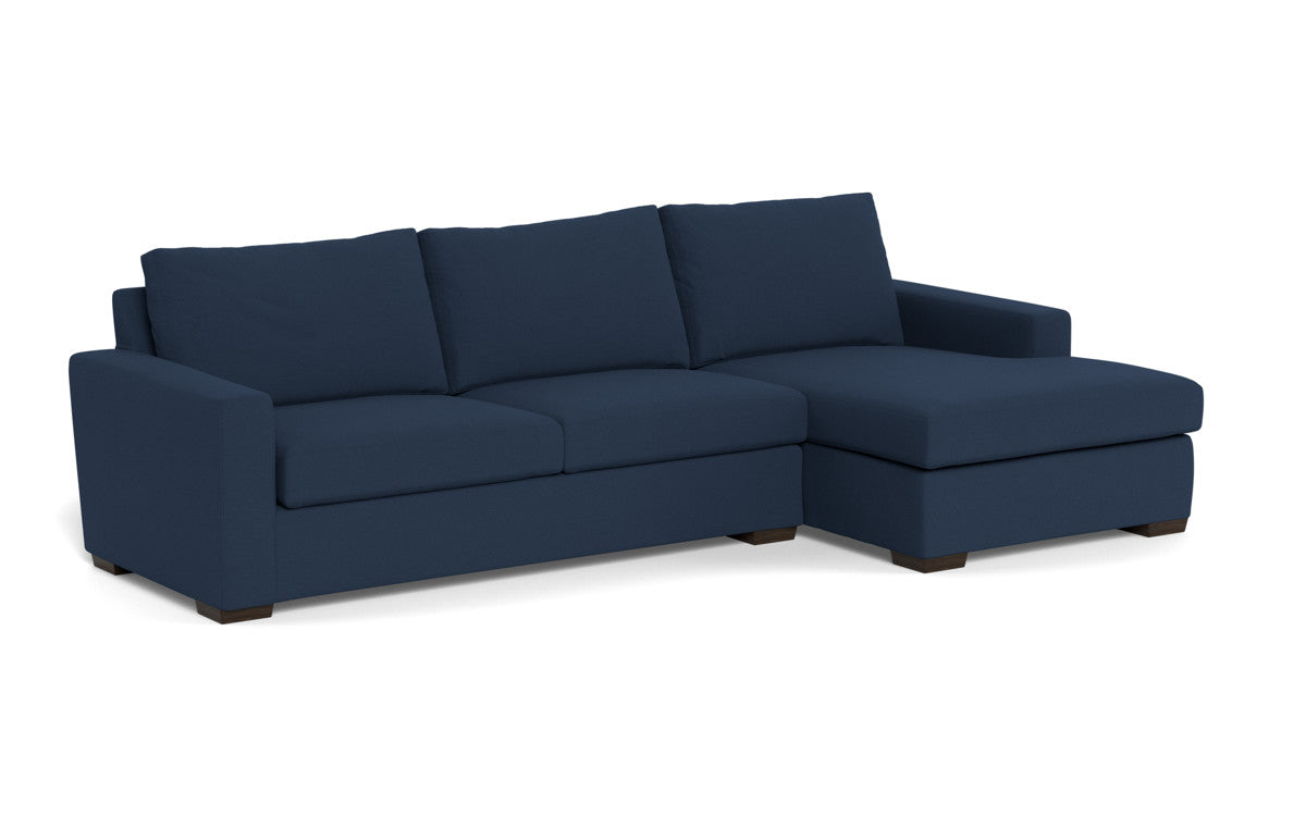 Mesa 123" Right Chaise Sectional - Peyton Navy