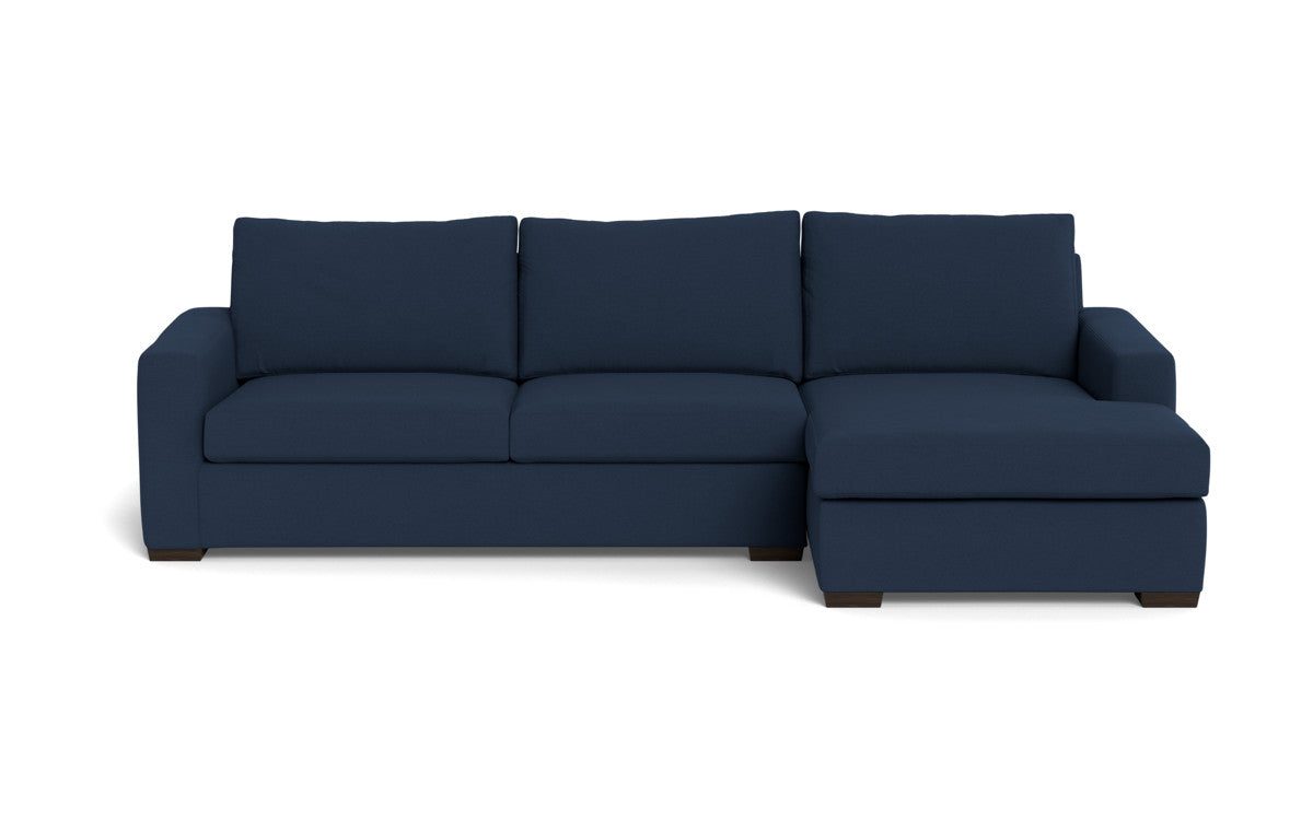 Mesa 123" Right Chaise Sectional - Peyton Navy