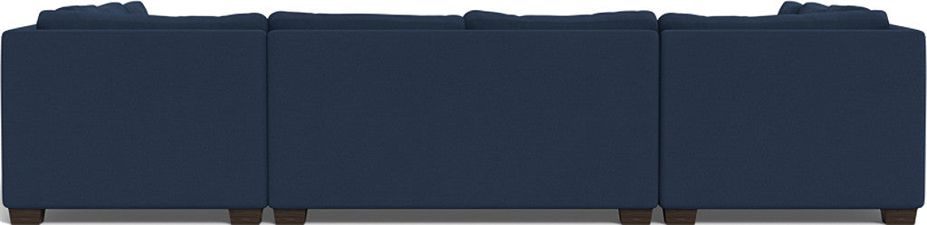 Track 141" Corner Sofa U Sectional - Peyton Navy