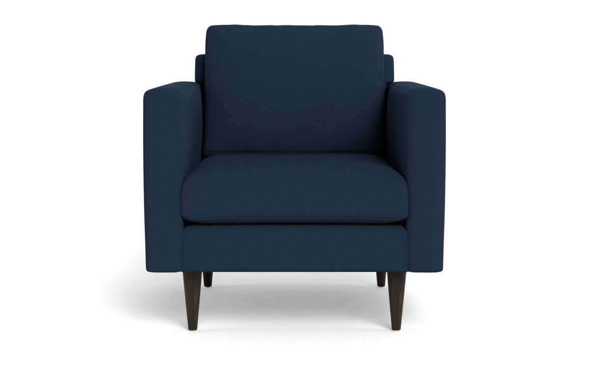 Wallace 34" Untufted Arm Chair - Peyton Light Blue