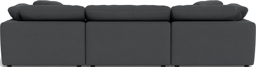 Fluffy 133.5" 3pc Sofa - Peyton Pepper