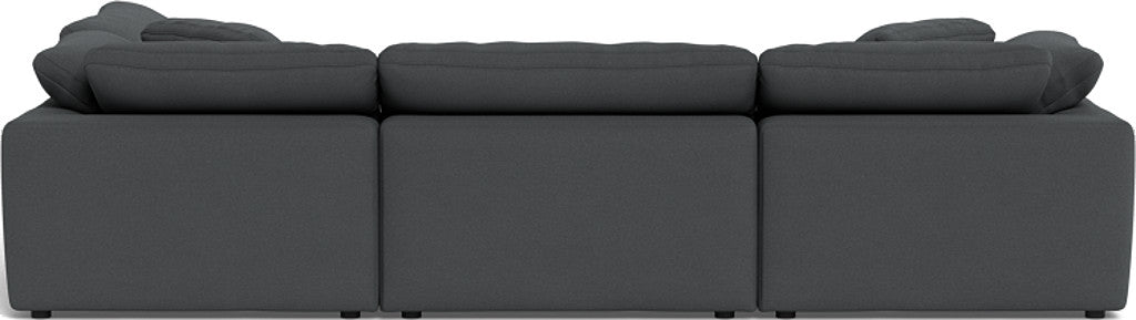 Fluffy 133.5" 4 Piece Sectional w/Otto - Peyton Pepper