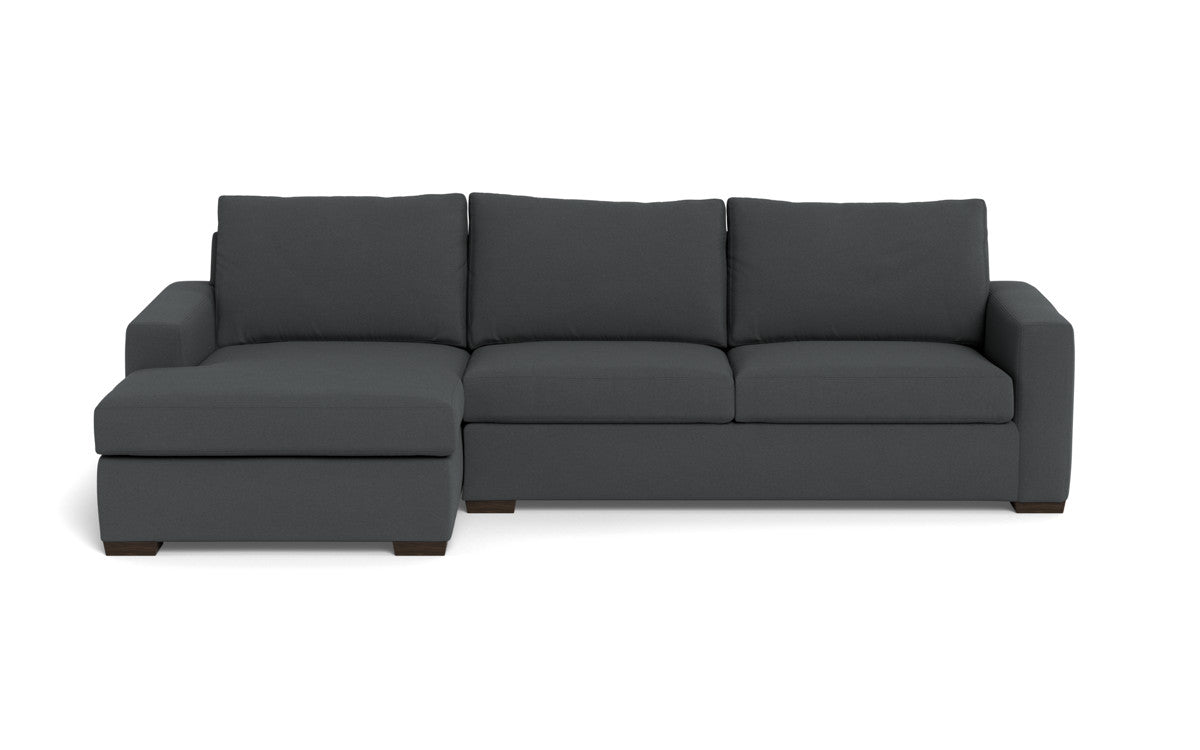 Mesa 123" Left Chaise Sectional - Peyton Pepper