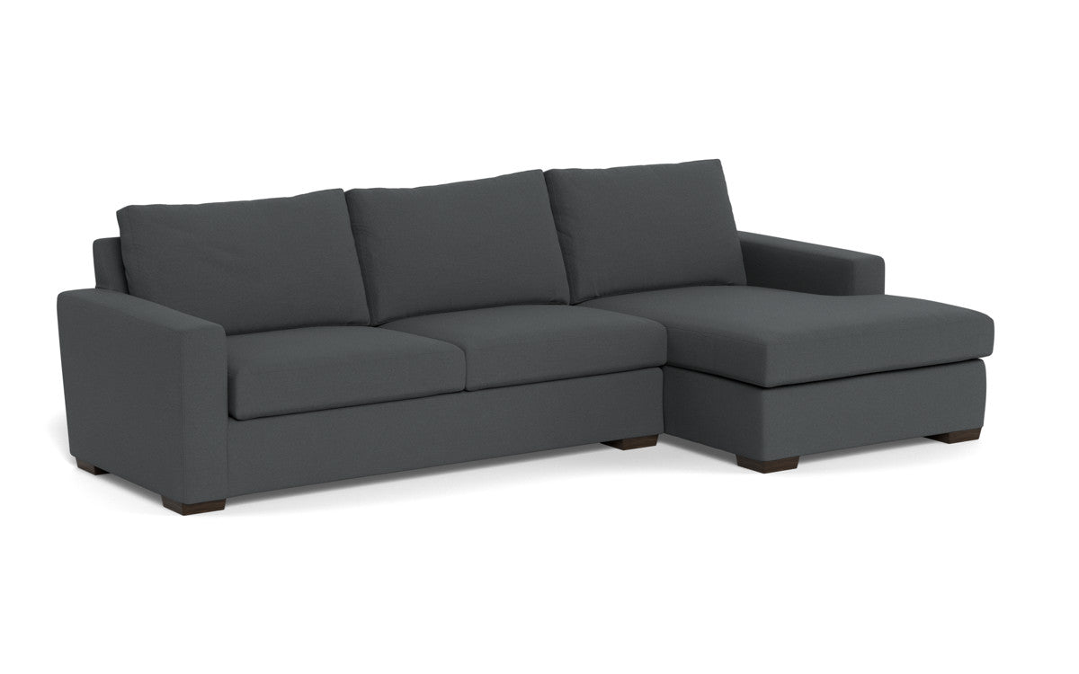 Mesa 123" Right Chaise Sectional - Peyton Pepper