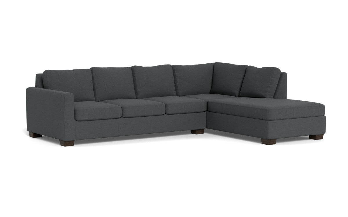 Track 121" Right Chaise Sectional - Peyton Pepper