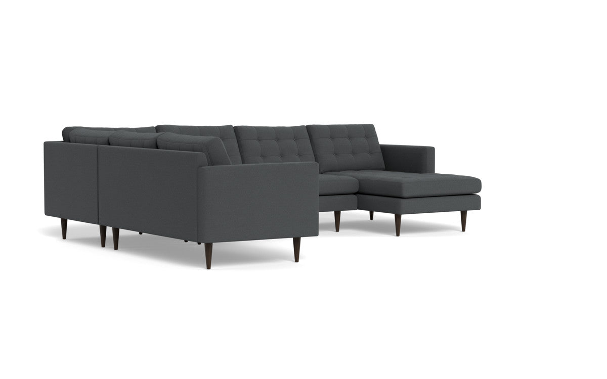 Wallace 130" Corner Sectionals w. Right Chaise - Peyton Pepper