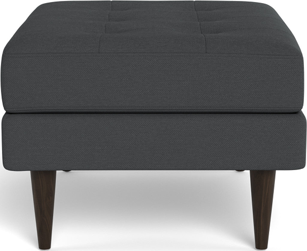 Wallace Ottoman - Peyton Navy