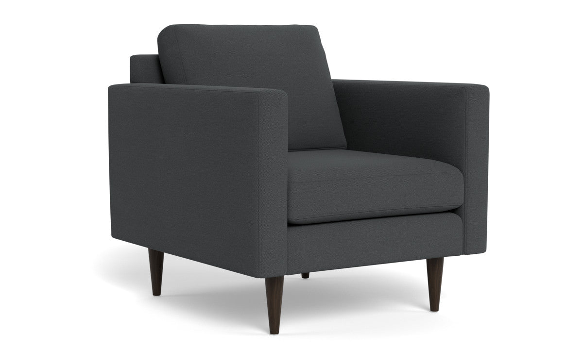 Wallace 34" Untufted Arm Chair - Peyton Pepper