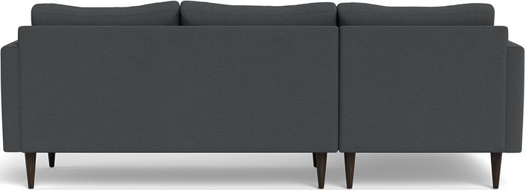 Wallace 98" Untufted Left Chaise Sectional - Peyton Navy