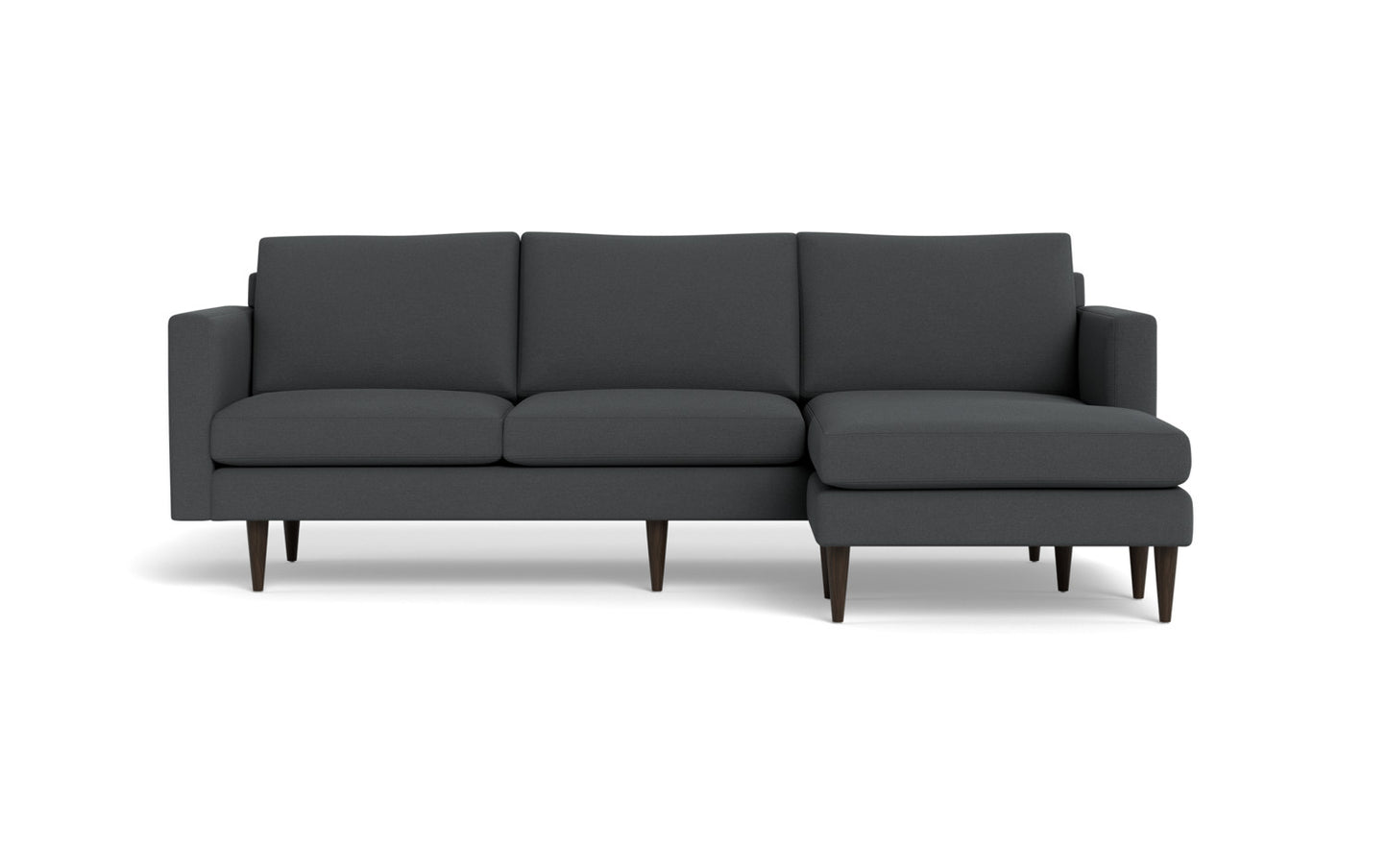 Wallace 98" Untufted Reversible Chaise Sofa - Peyton Pepper