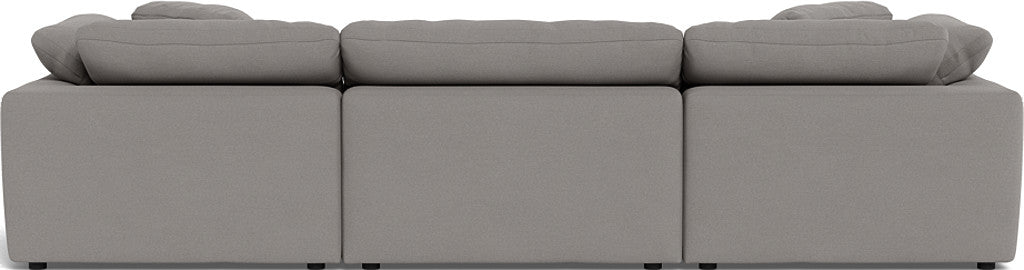 Fluffy 133.5" 3pc Sofa - Peyton Slate