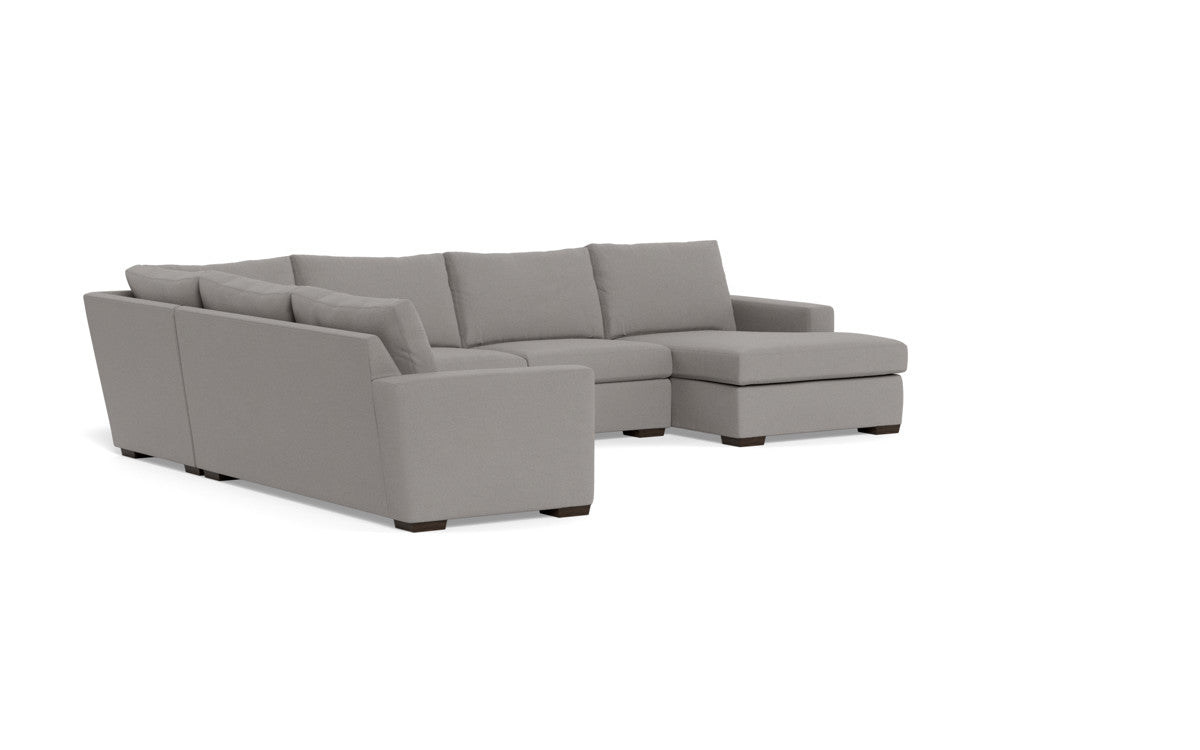 Mesa 156" Corner Sectionals w. Right Chaise - Peyton Slate