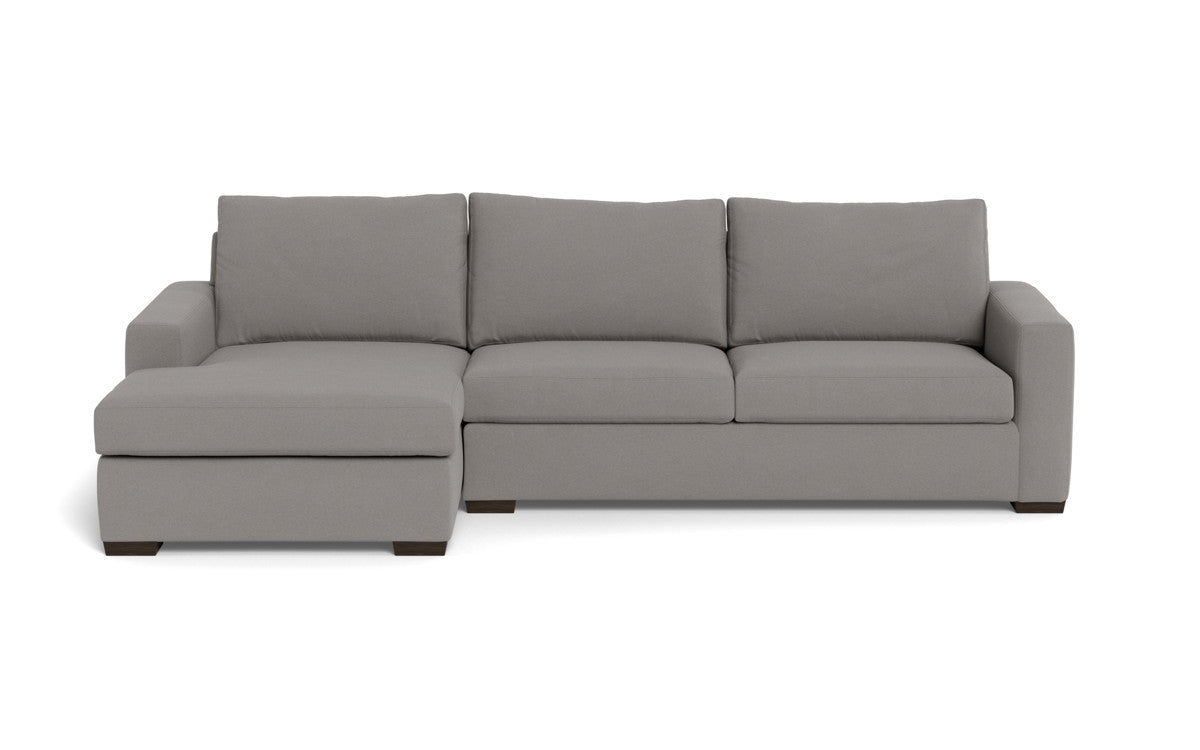 Mesa 123" Left Chaise Sectional - Peyton Slate