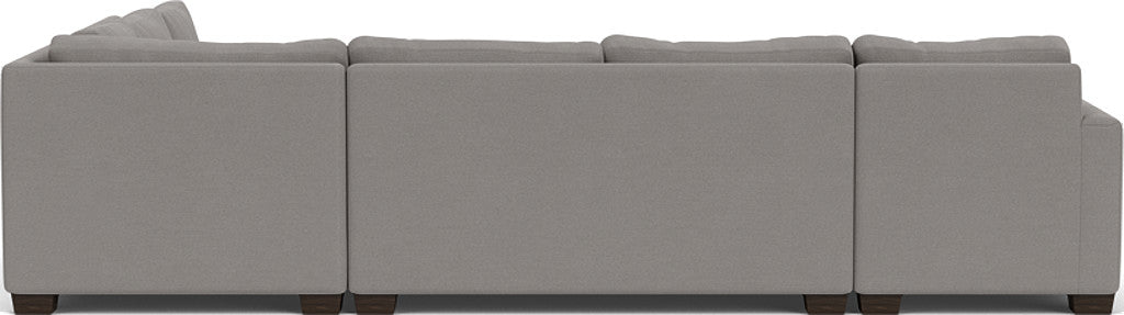 Track 141" Corner Sectionals W. Full Sleeper & Left Chaise - Peyton Slate