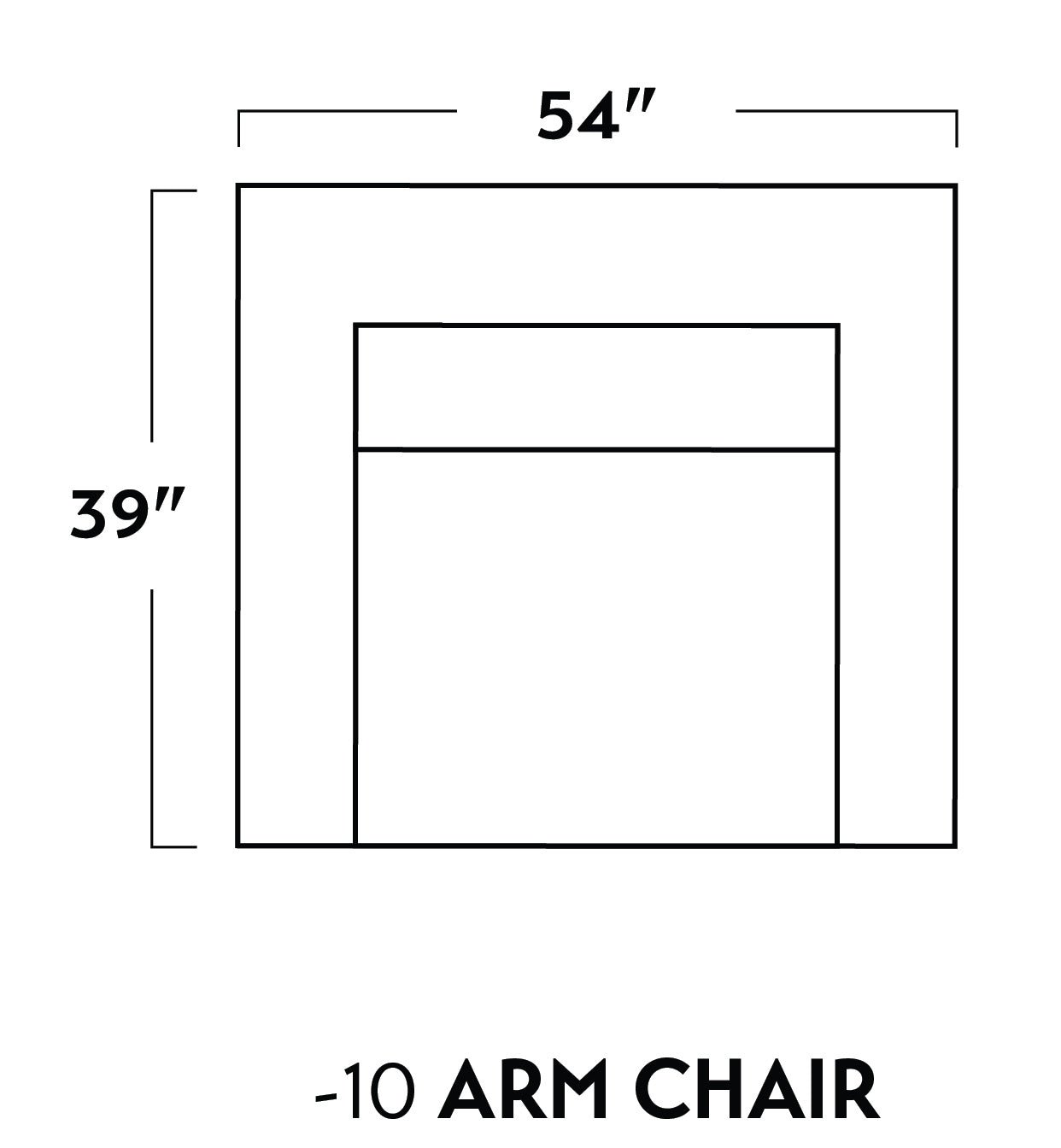 Parmer 54" Arm Chair - Peyton Slate