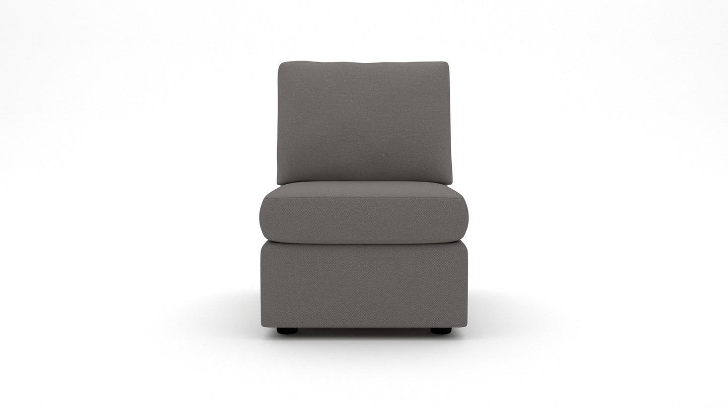 Parmer Armless Chair - Peyton Slate