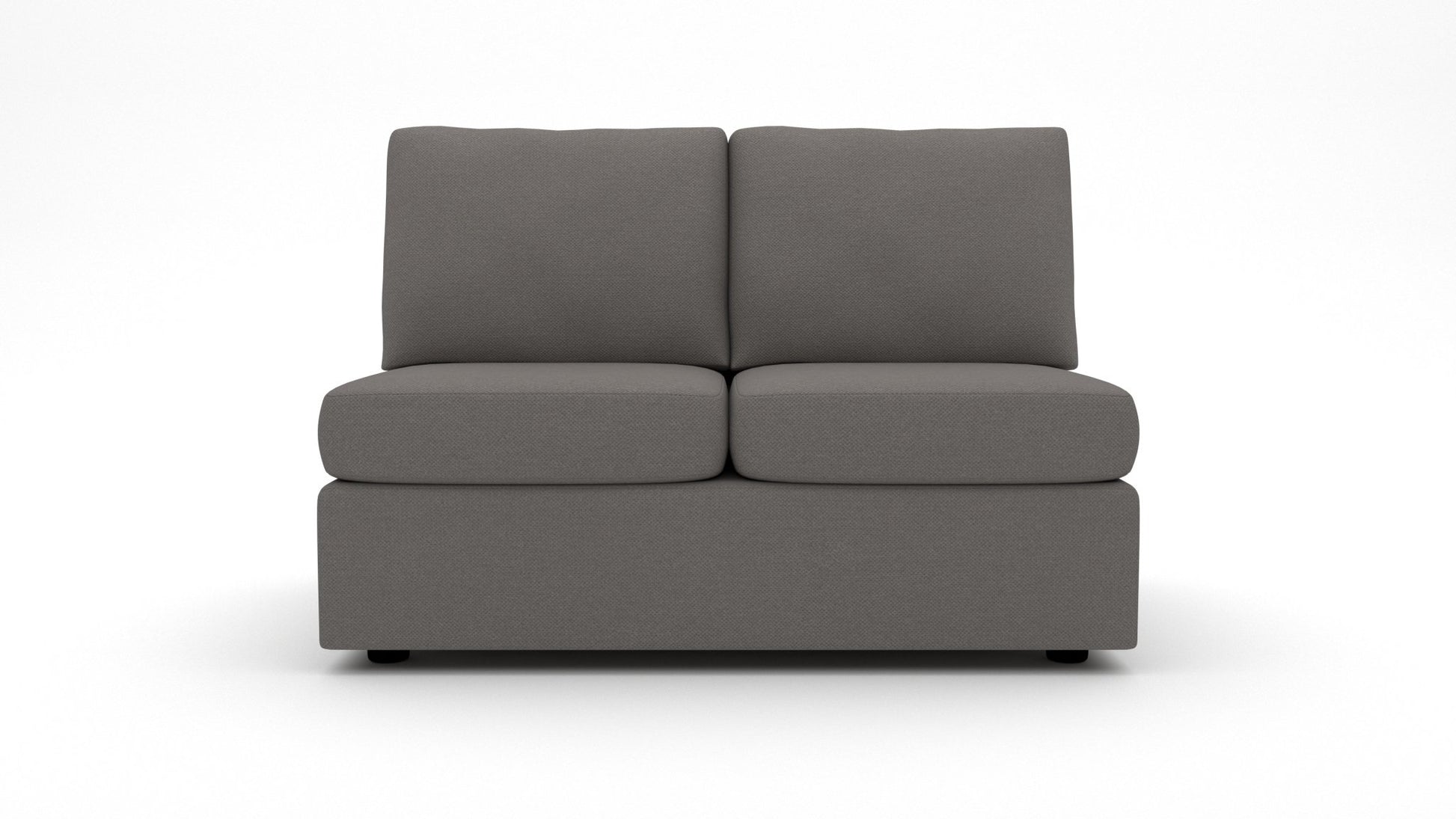 Parmer Armless Loveseat - Peyton Slate