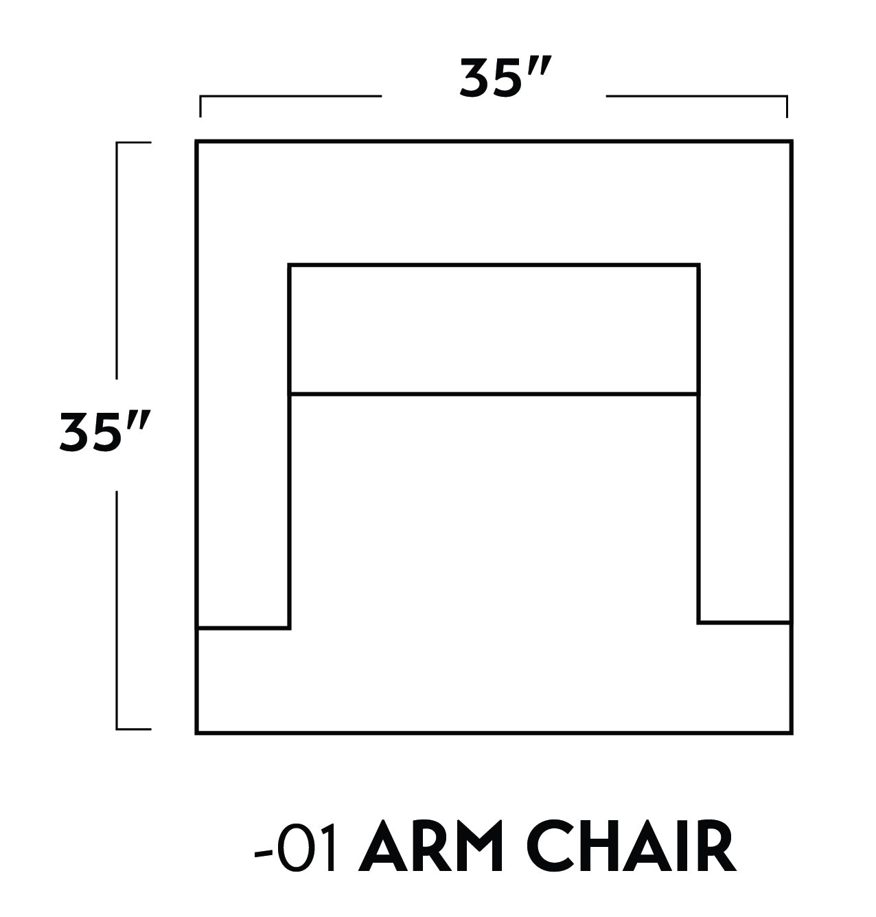 Rainey 35" Armchair -