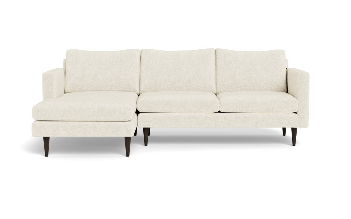 Wallace 98" Untufted Left Chaise Sectional - Peyton Pepper
