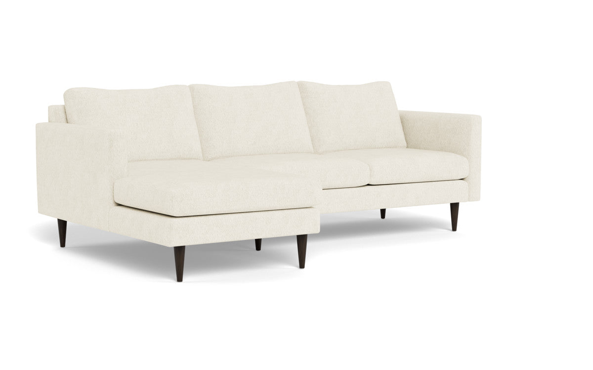 Wallace 98" Untufted Left Chaise Sectional - Peyton Pepper