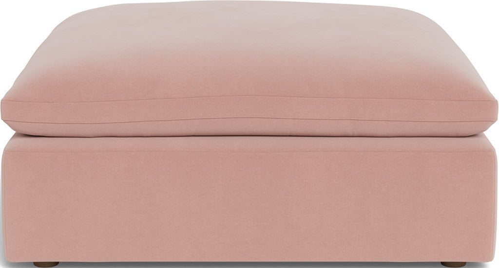 Fluffy Ottoman - Superb Blush